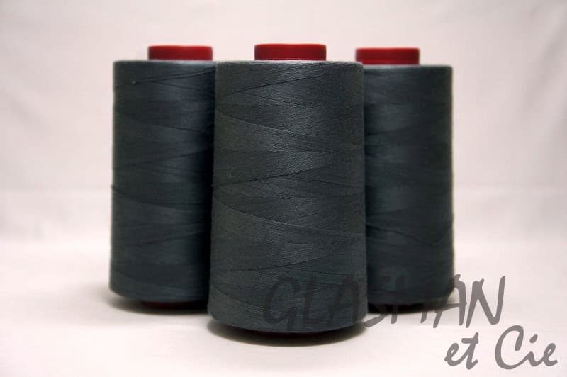 Cône de fils a coudre polyester 100% 5000 mètres COATS Anthracite