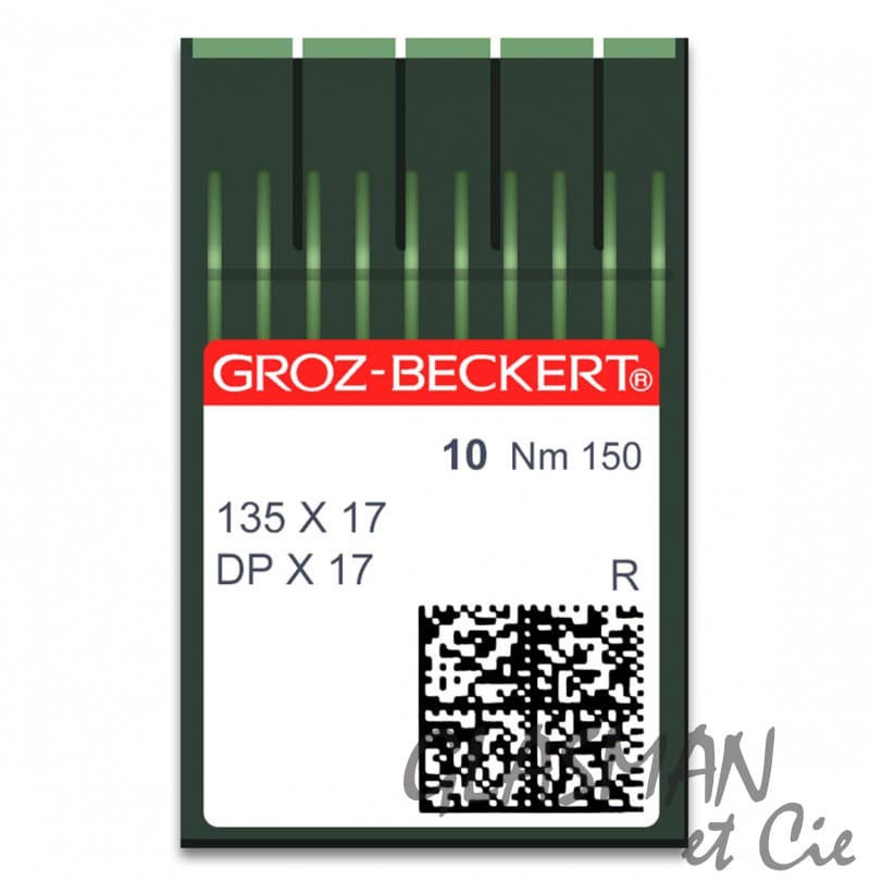 Aiguilles machines à coudre industrielle GROZ-BECKERT DPx35 , 134-35 R / N°150