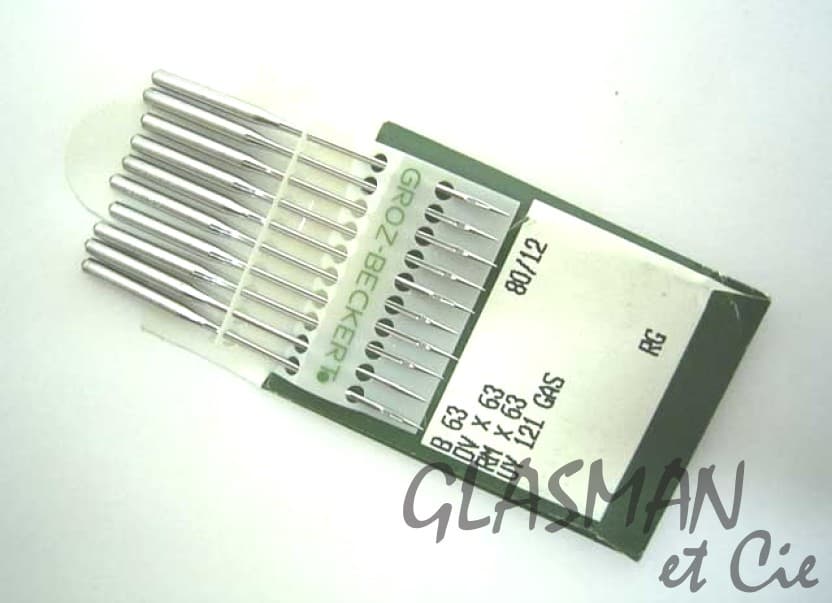 Aiguilles surjeteuse GROZ-BECKERT B63 / DVx63 / RMx63