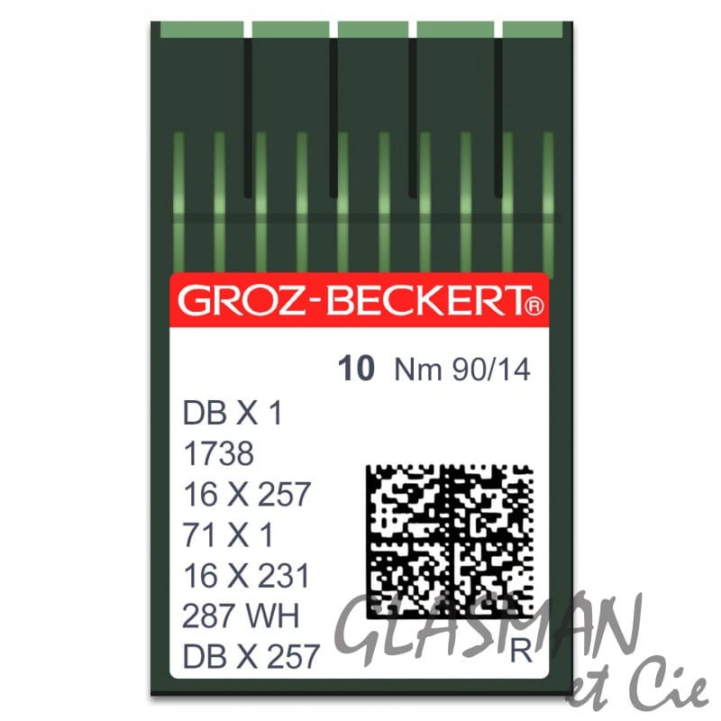 Aiguilles machines à coudre industrielle GROZ-BECKERT 1738 /16X231 /16X257