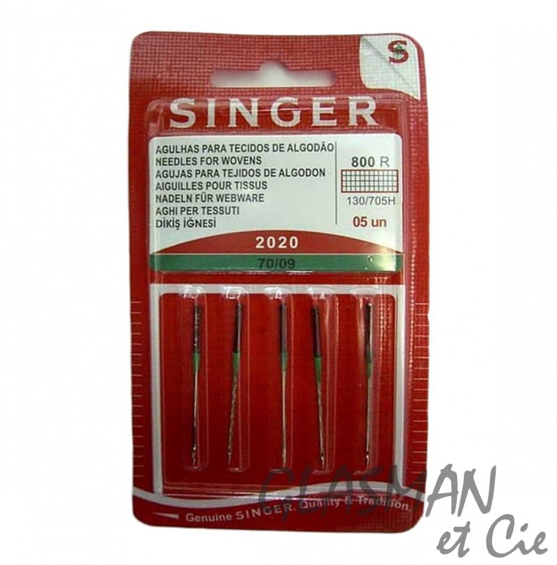 Aiguilles machine à coudre SINGER 2020 BL800 SINGER 70 X5