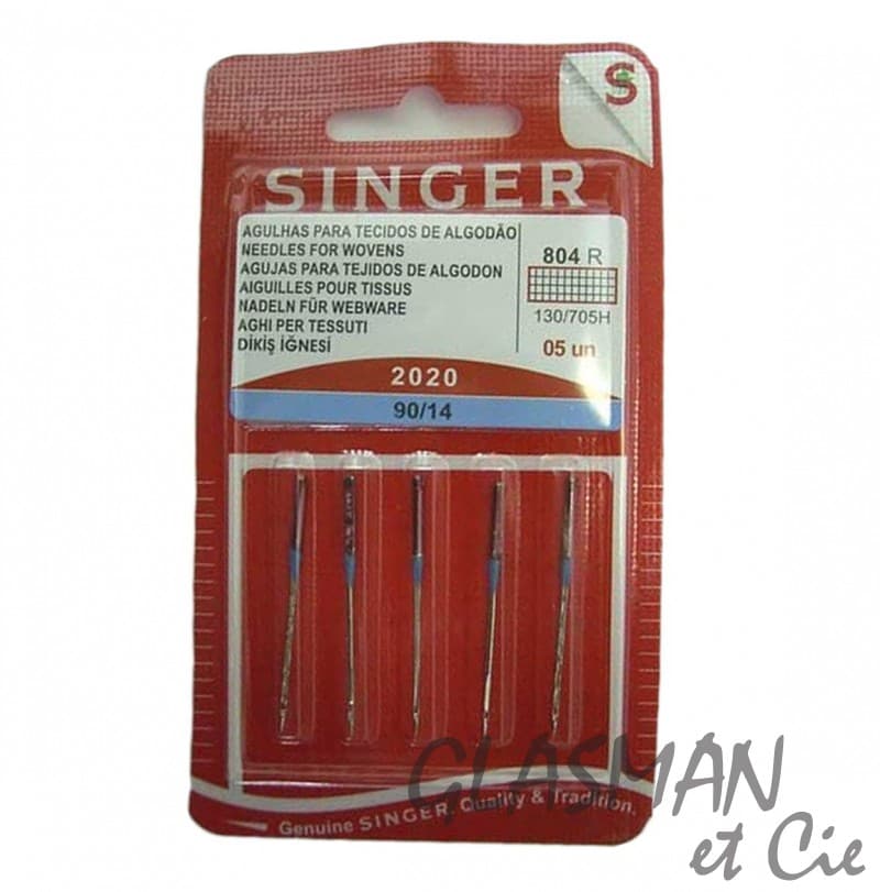 Aiguilles machine à coudre SINGER 2020 BL804 SINGER 90 X5