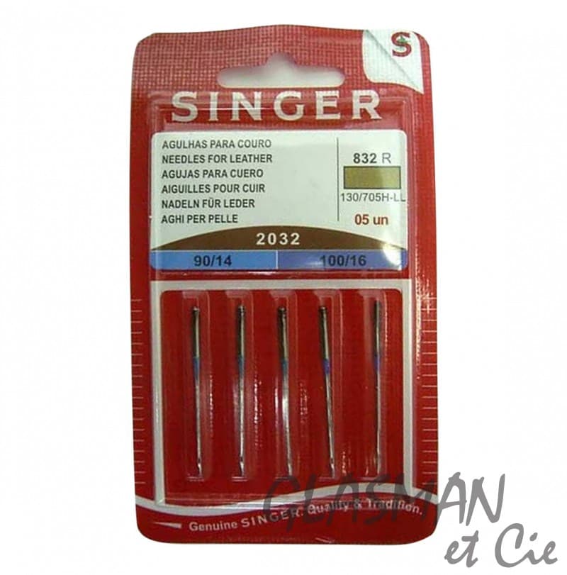 Aiguilles machine à coudre SINGER 2032 BL832 SINGER LL 90-100 X5