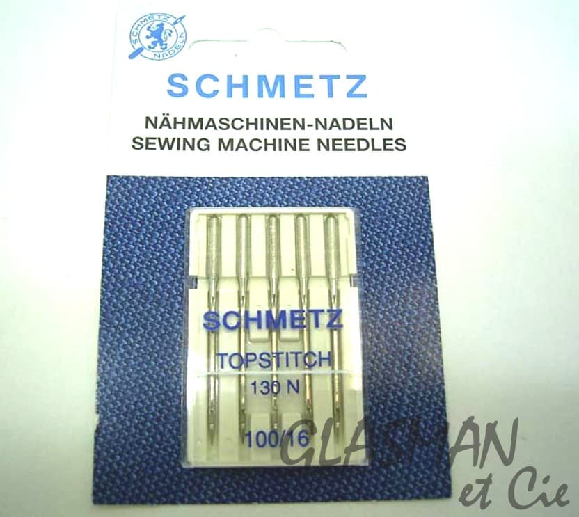 Aiguilles SCHMETZ 130N TOP STITCH