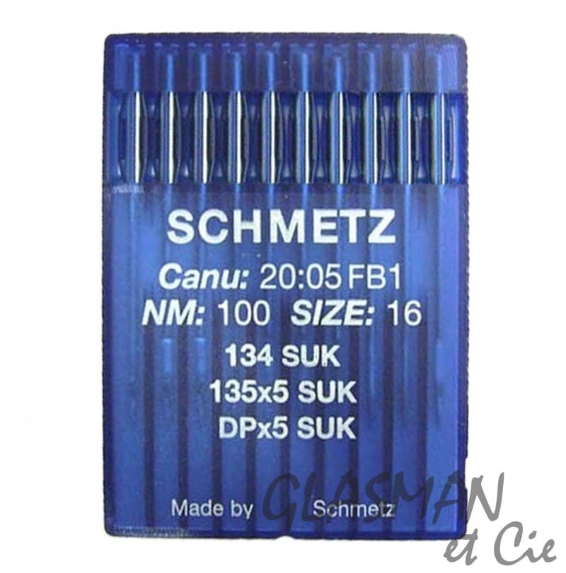 Aiguilles machines à coudre industrielle SCHMETZ 134 SUK/ 135X5 SUK