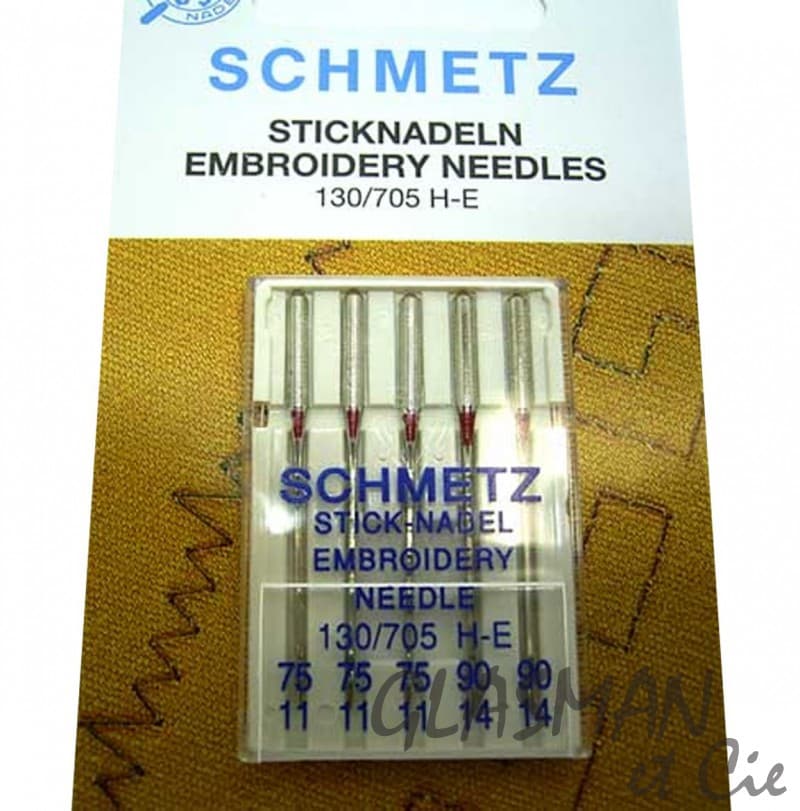 Aiguilles universelles machine à coudre SCHMETZ 705H-E - SORT.75-90