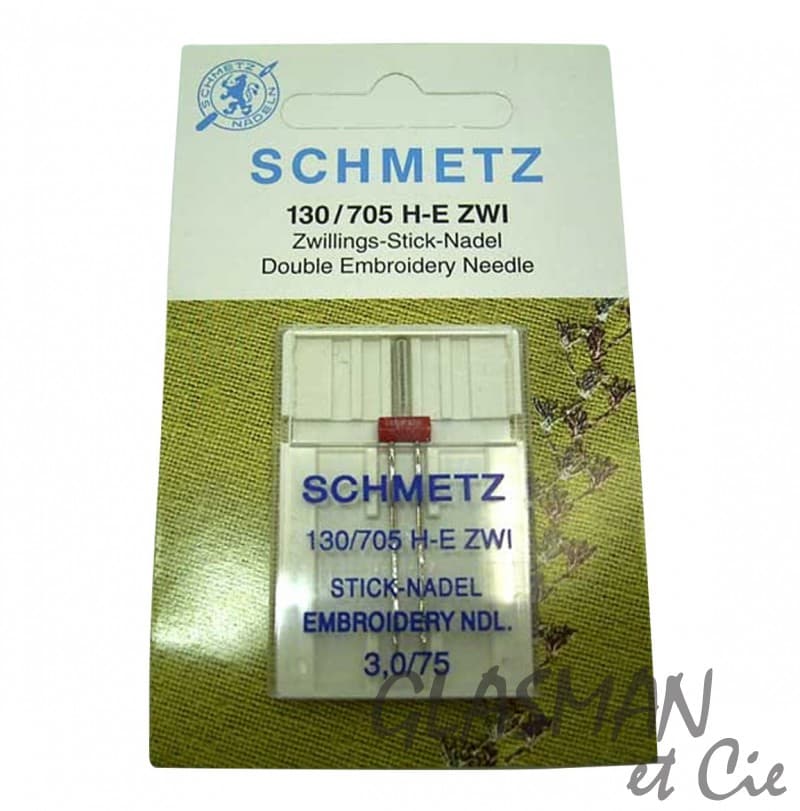 Aiguilles universelles machine à coudre SCHMETZ 705H-E ZWI NE3.0