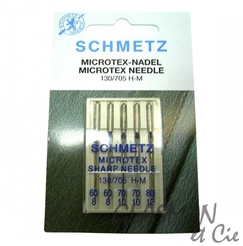 Aiguilles universelles machine à coudre SCHMETZ 705H-M - SORT.60-80