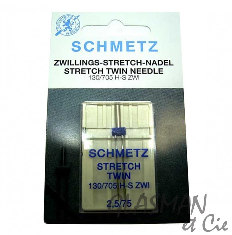 Aiguille double machine à coudre  SCHMETZ 705H-S ZWI NE2.5