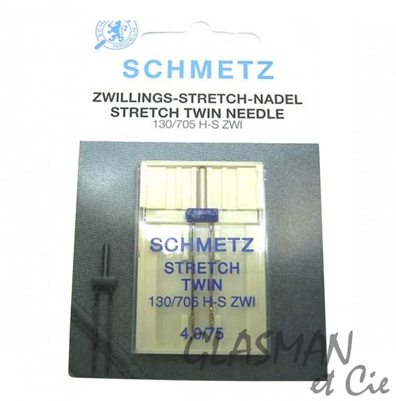 Aiguille double machine à coudre  SCHMETZ 705H-S ZWI NE4.0