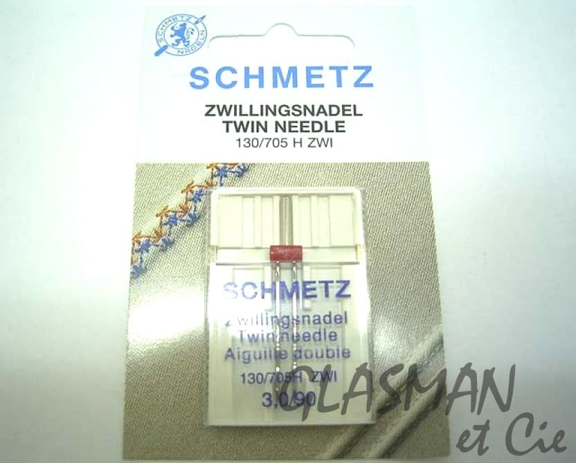 Aiguille double machine à coudre  SCHMETZ 705H ZWI NE3.0