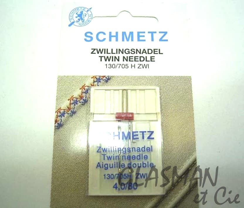 Aiguille double machine à coudre  SCHMETZ 705H ZWI NE4.0