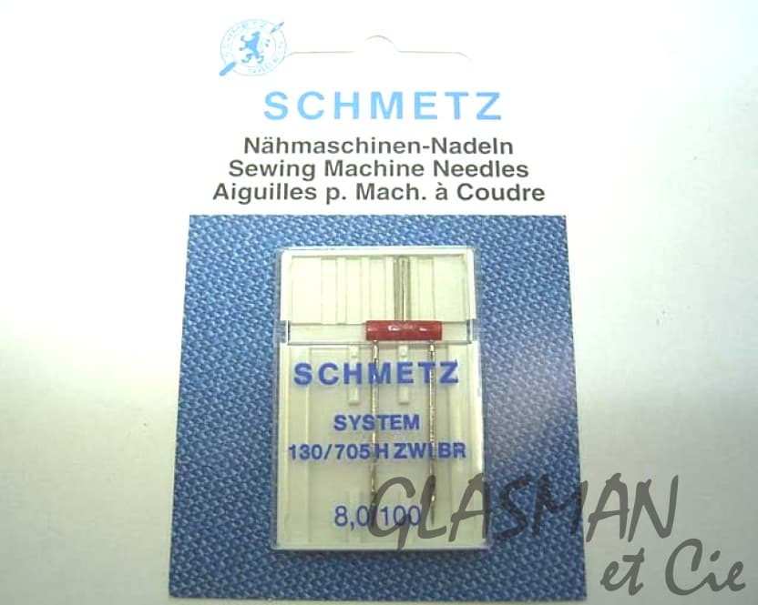 Aiguille double machine à coudre  SCHMETZ 705H ZWI BR NE8.0