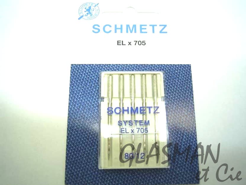 Aiguille machine à coudre et surjetuse SCHMETZ ELx705 CF