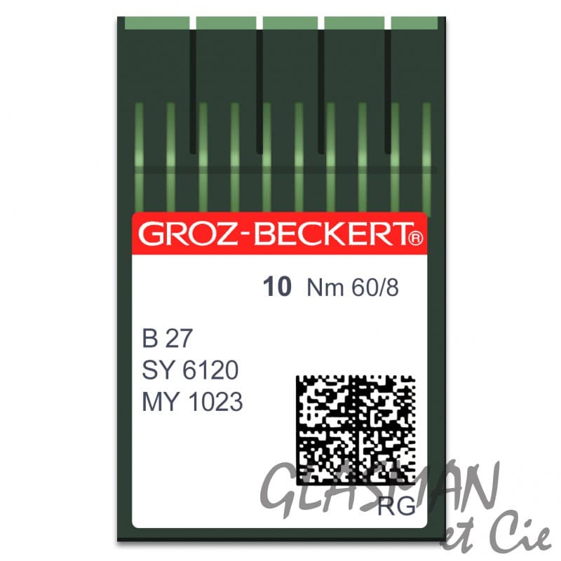 Aiguilles surjeteuse GROZ-BECKERT B 27/SY 6120 RG