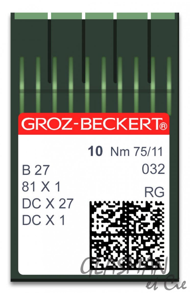 Aiguilles surjeteuse GROZ-BECKERT B 27/SY 6120