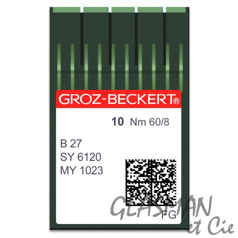 Aiguilles surjeteuse GROZ-BECKERT B 27/ SY 6120/ MY 1023 FG