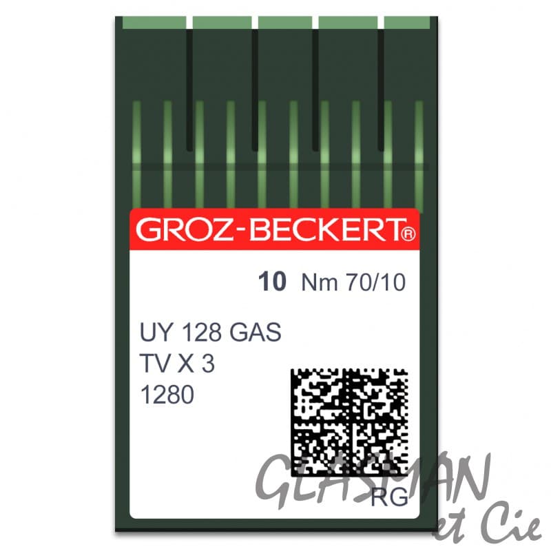 Aiguilles recouvreuse GROZ-BECKERT UY 128 GAS/1280 /MY 1044