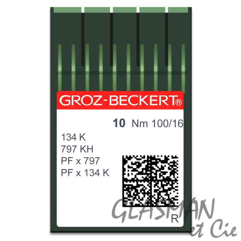 Aiguilles machine à coudre GROZ-BECKERT 134 K /797 KH /PF x 797