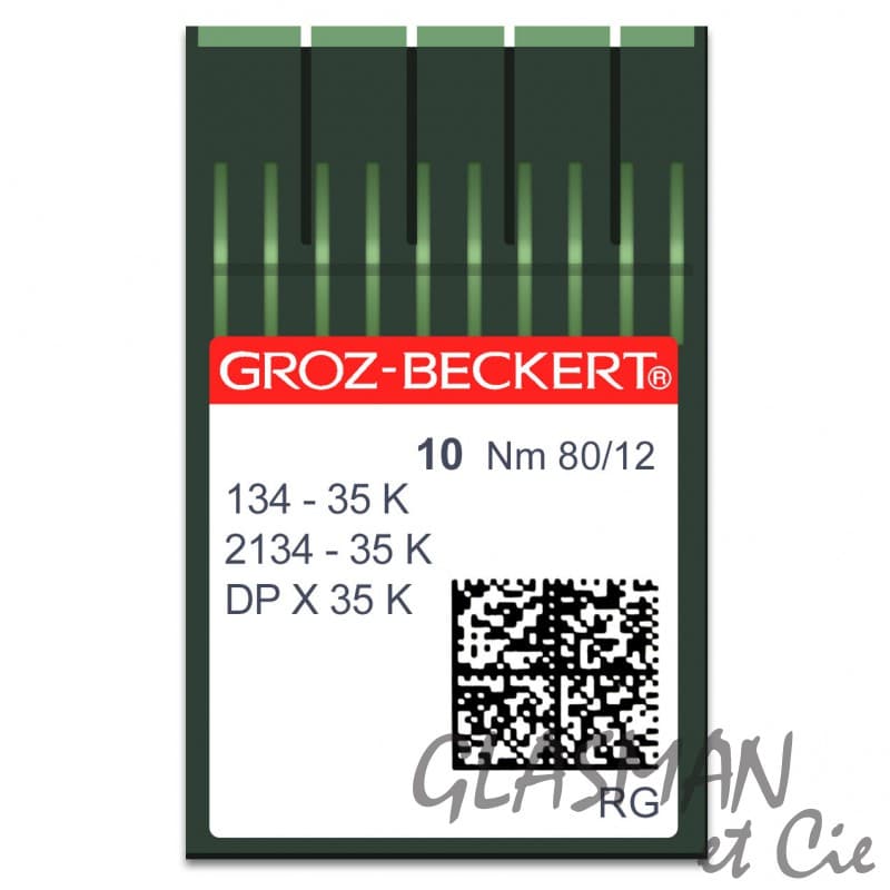 Aiguilles machines à coudre industrielle GROZ-BECKERT 134-35 K /2134-35 K