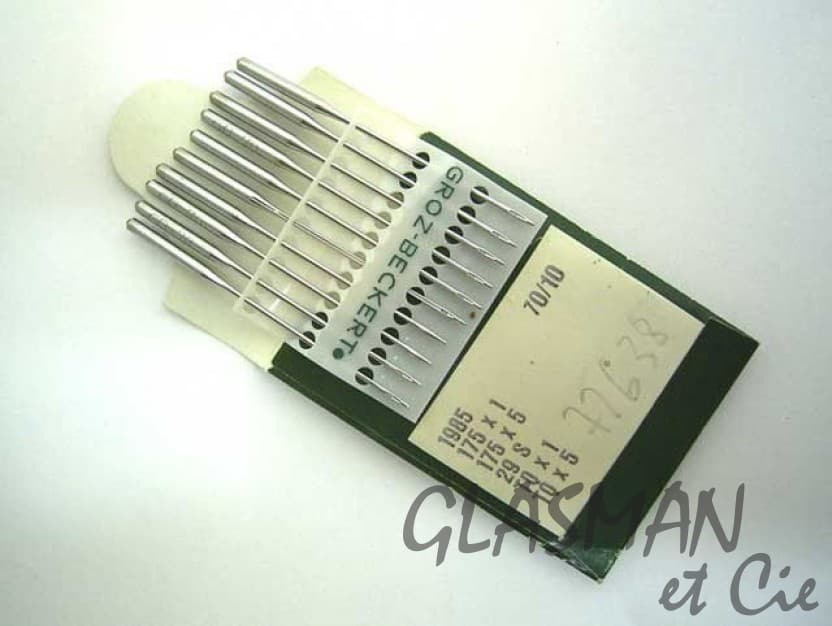 Aiguille machine pose bouton GROZ-BECKERT 1985 /175x1 /175x5 29S