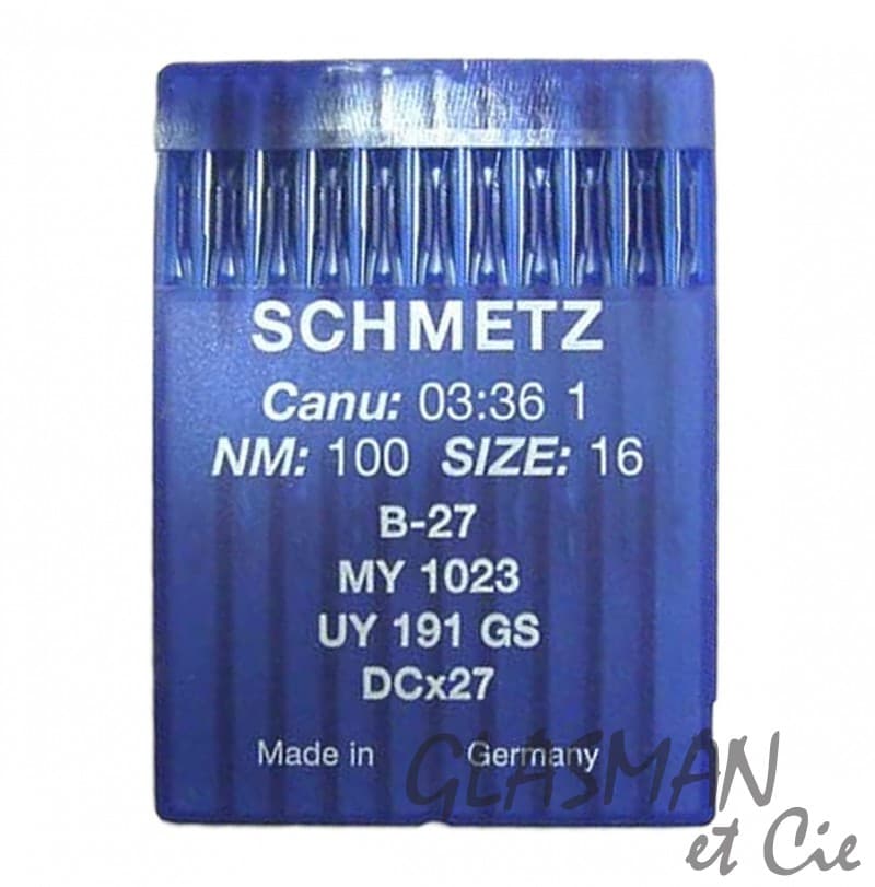 Aiguilles surjeteuse SCHMETZ B27 / DCX27 / MY1023